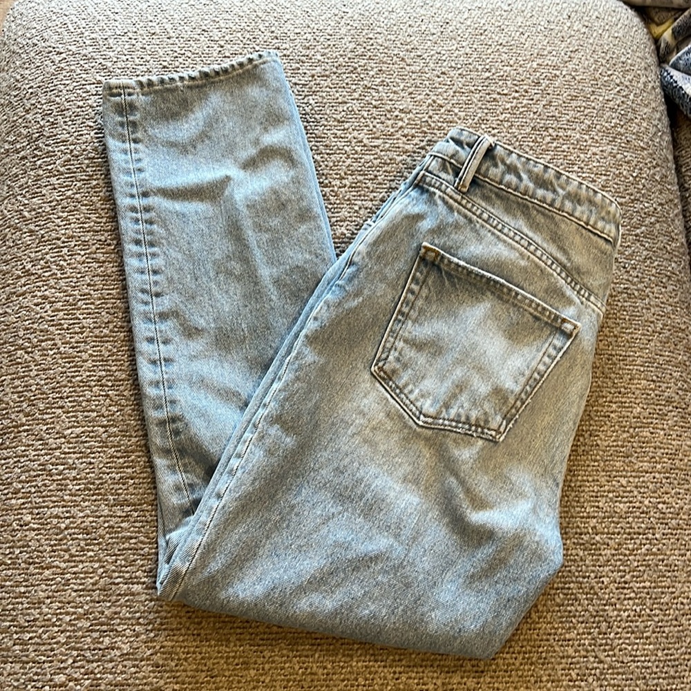 GRLFRND The Karolina High Rise Straight Crop in Ventura Wash Size 27